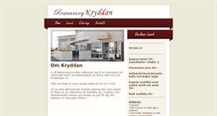 Desktop Screenshot of kryddan35.se