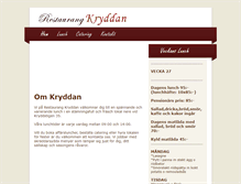 Tablet Screenshot of kryddan35.se